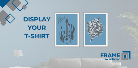 How to Easily Display a T-shirt in a Frame