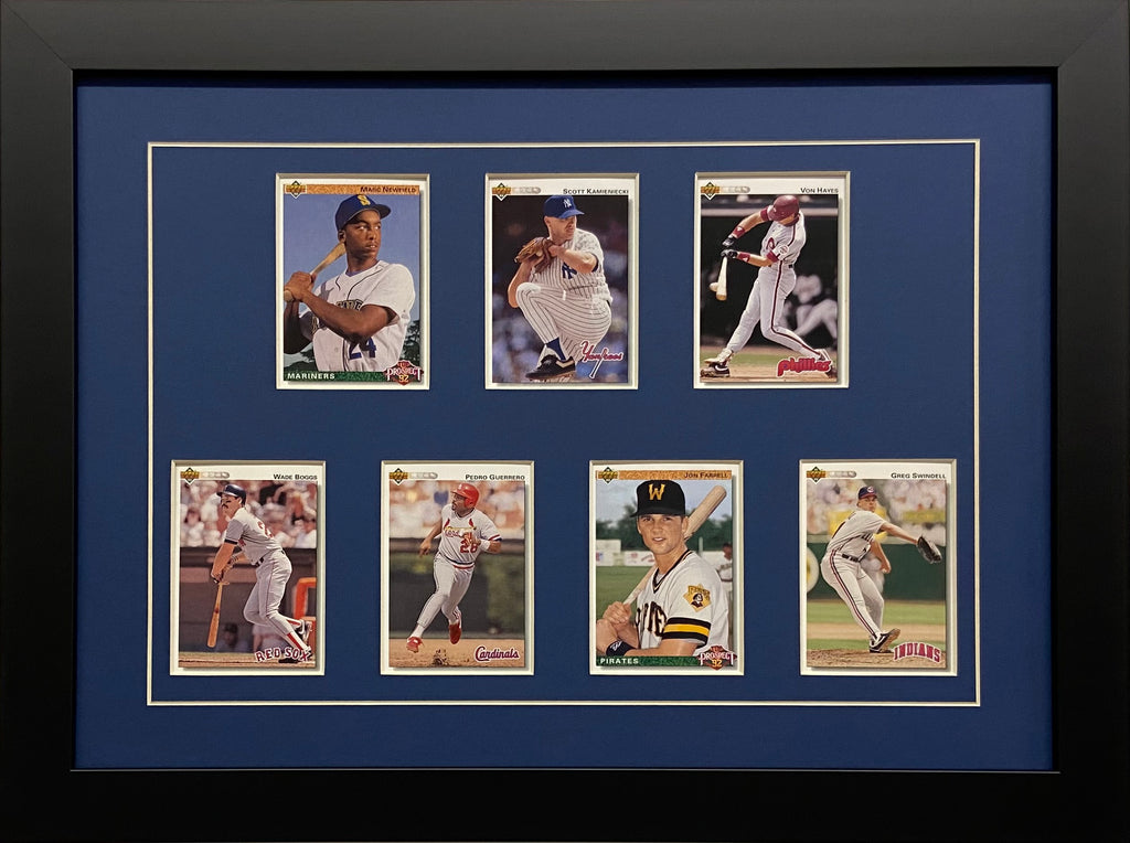 Seven Trading Cards Frame Frame My Collection LLC