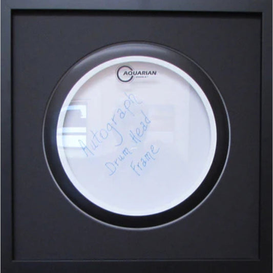 drum head frame black mat black frame