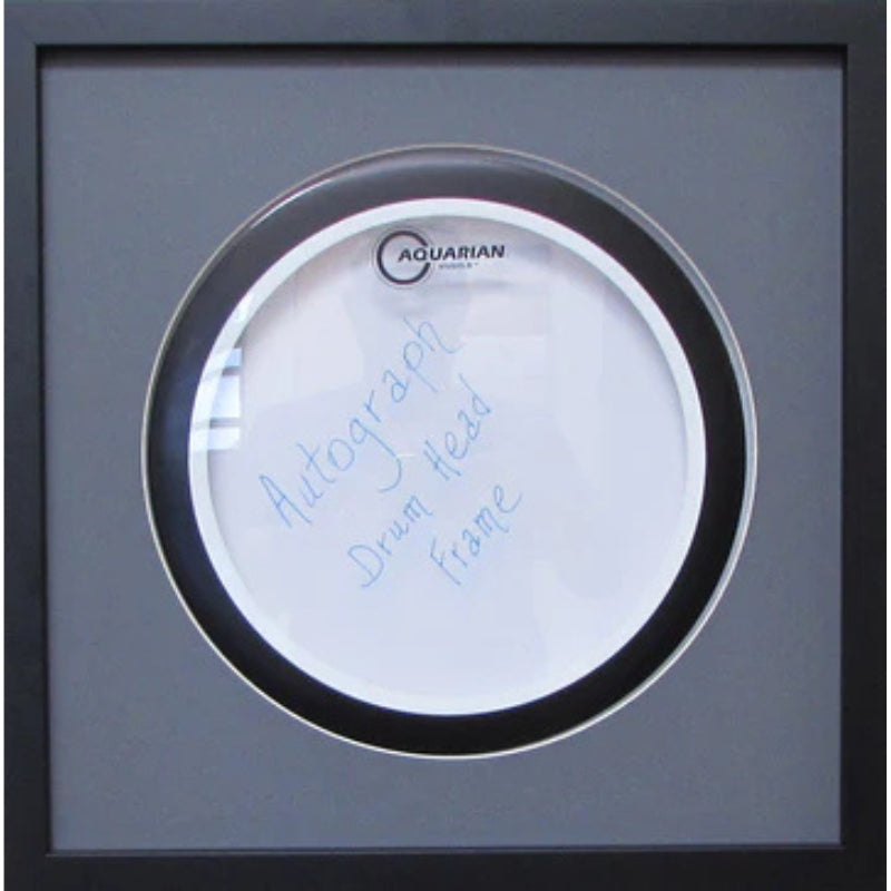 drum head frame grey mat black frame