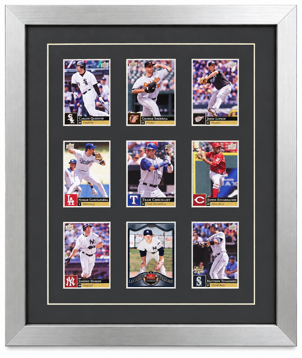 Nine Trading Card Frame