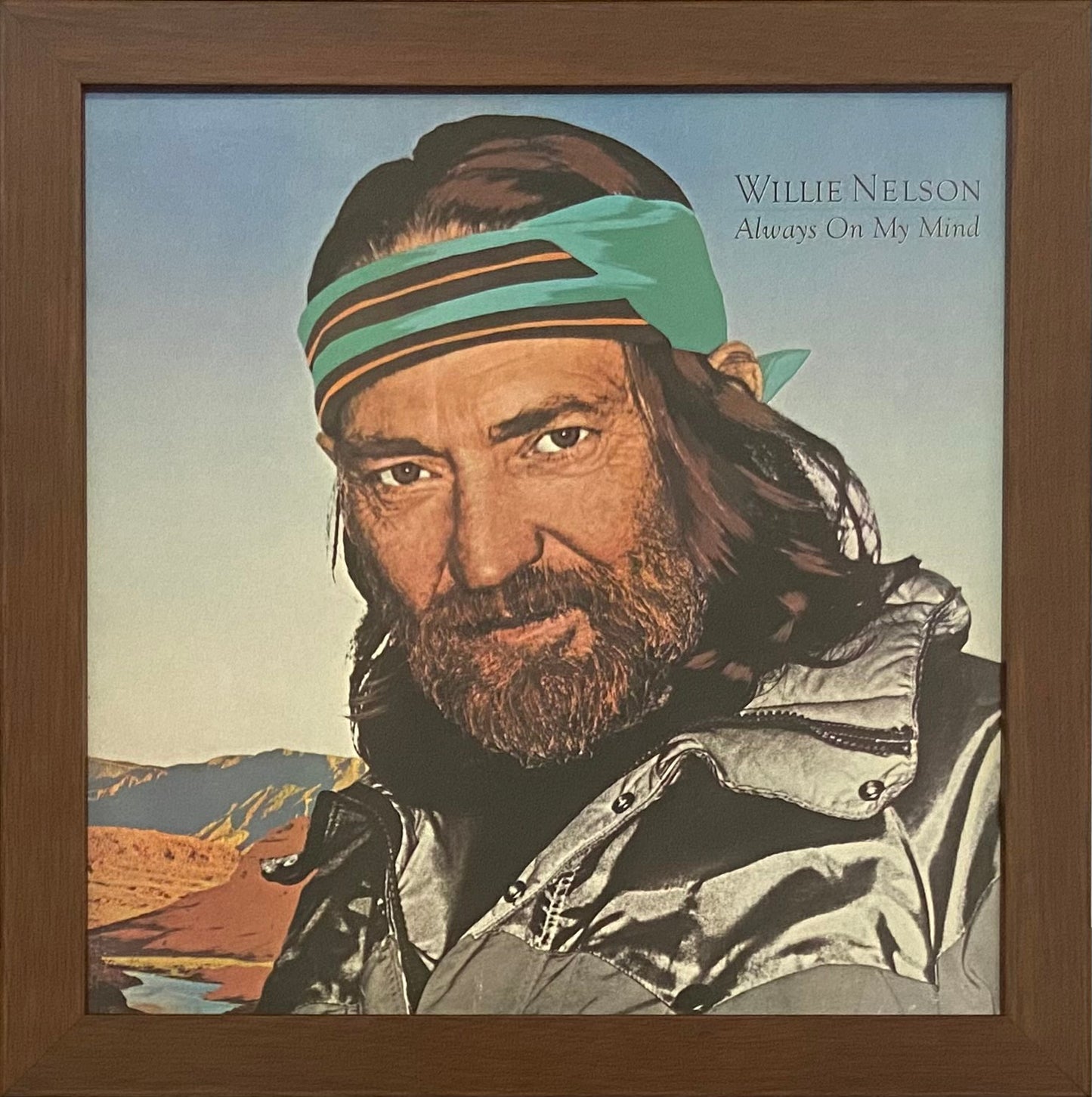 12" LP Record Album Frame walnut frame