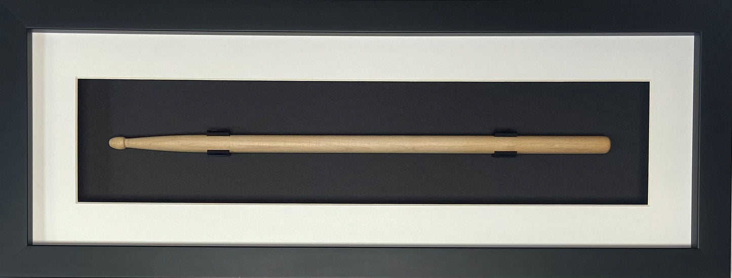 drum stick frame white-white trim black frame