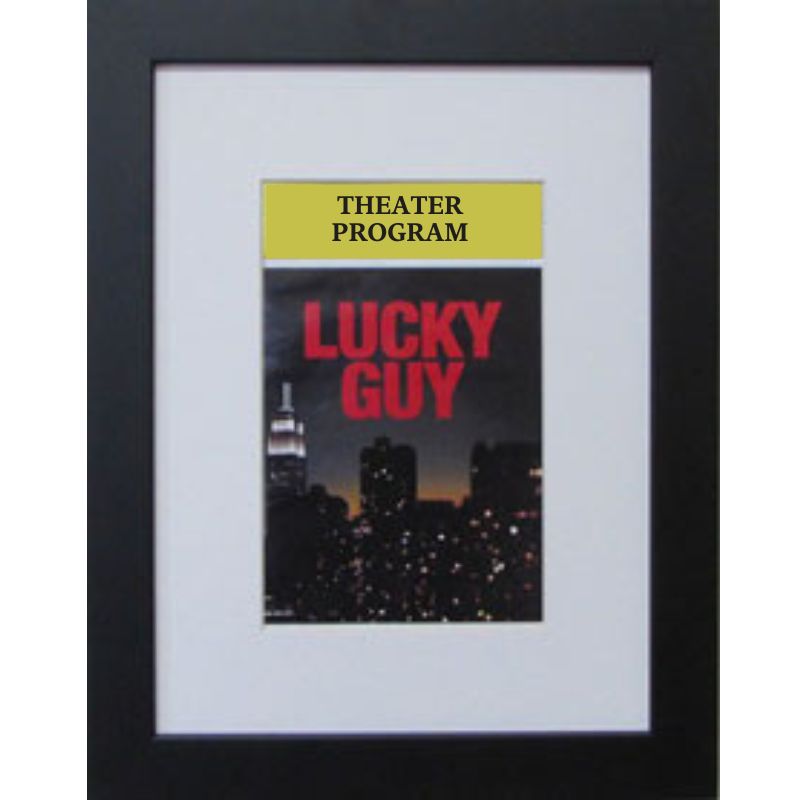 Theater Frame white mat black frame