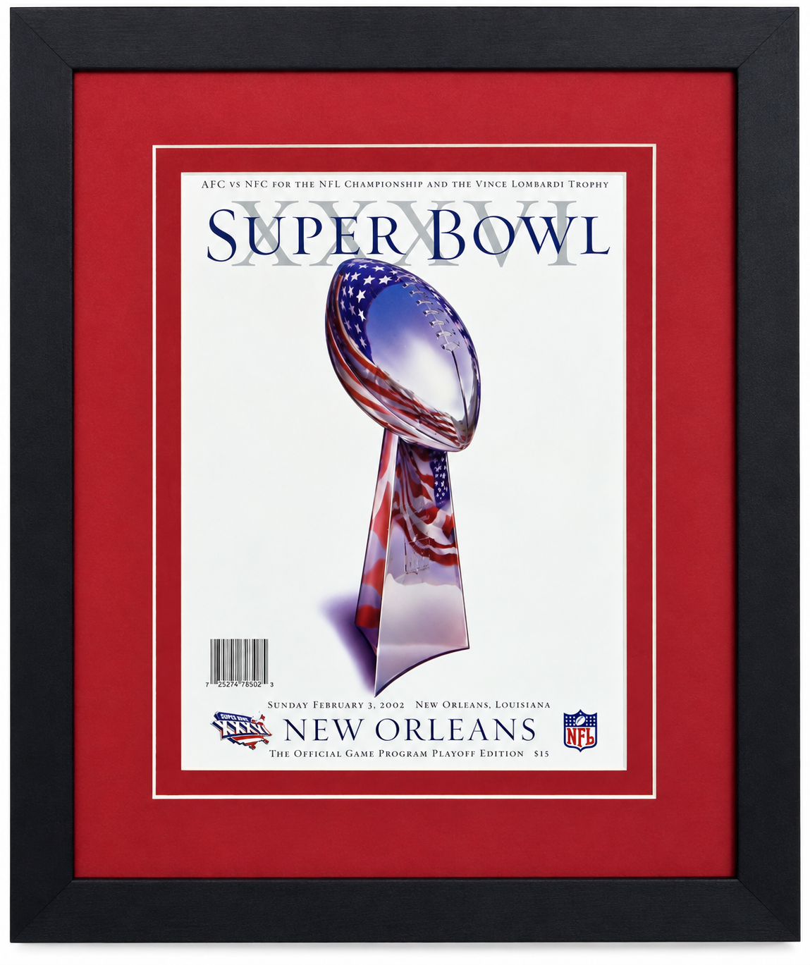 Sports Program Frame & Magazine Frame