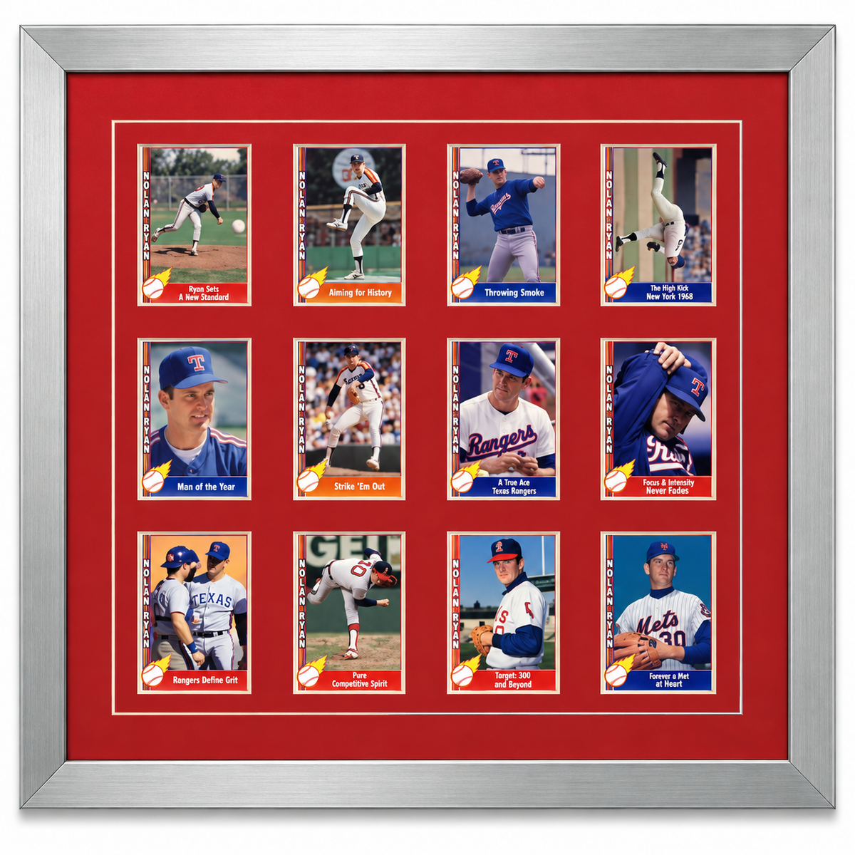 Twelve Trading Card Frame