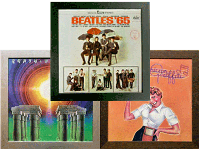 3-Pack Vinyl Record Album Frames For The Wall - Frame My Collection