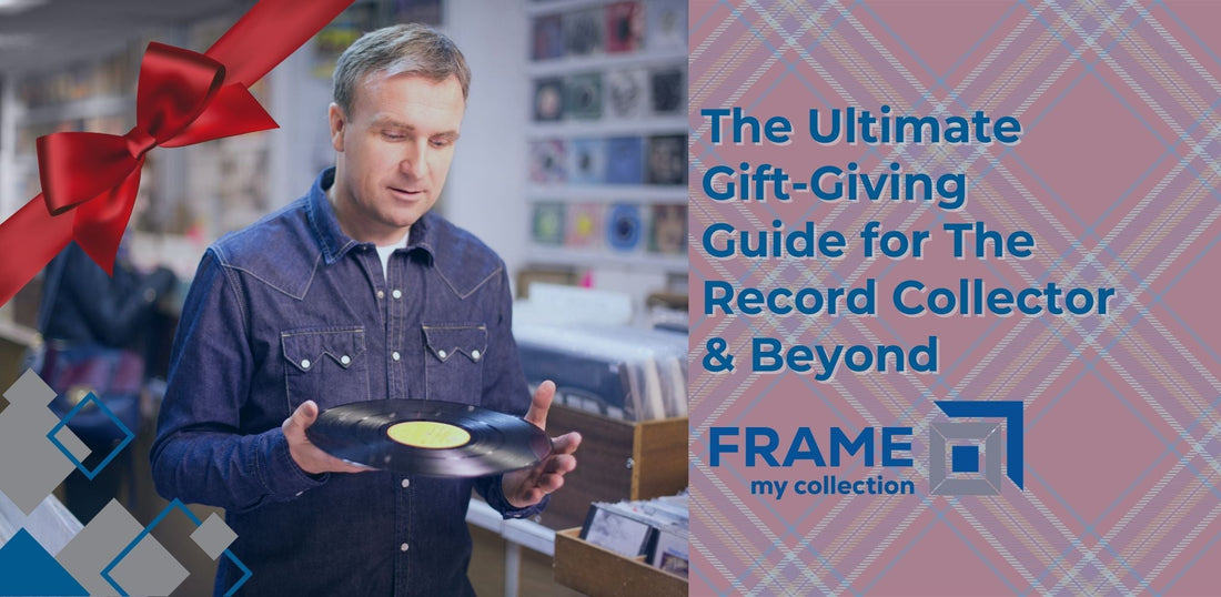 man shopping for records in a record store