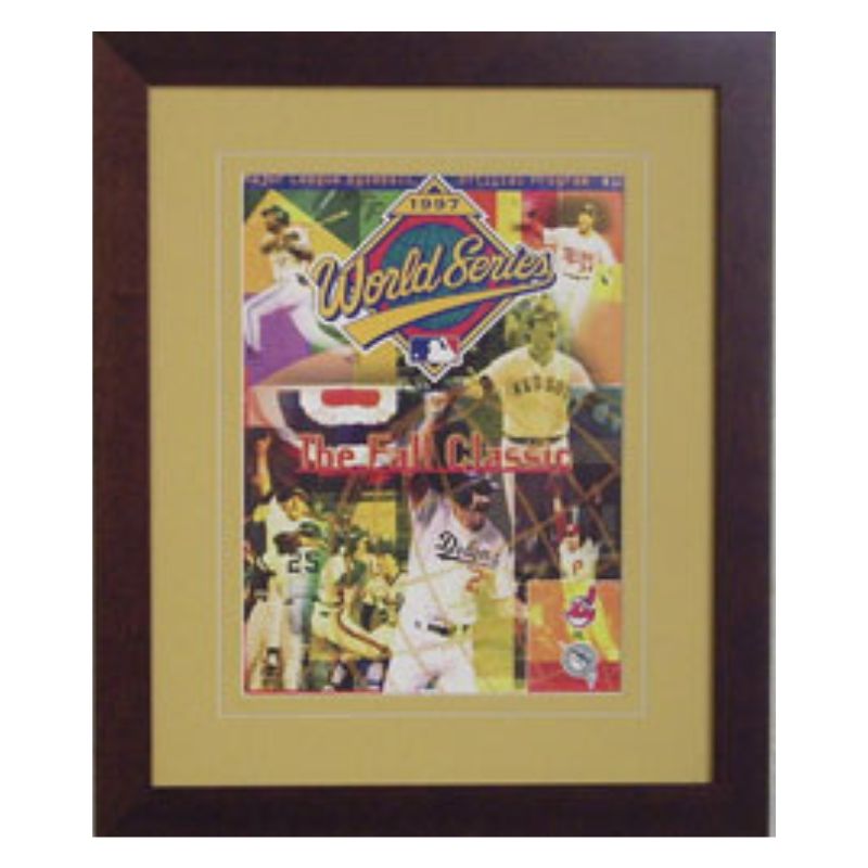 Customizable Program Frames Sports Program Frames & Magazine Frames โ Frame My Collection LLC