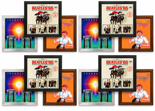 12-Pack Vinyl Record Album Frames For The Wall