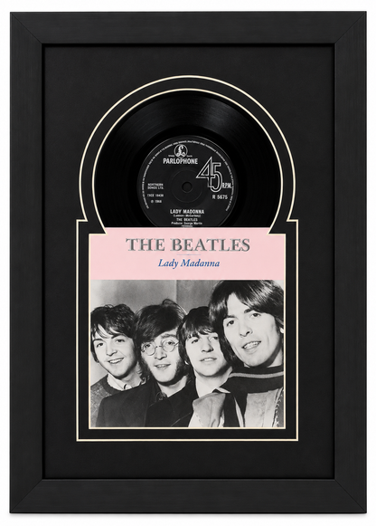 7" 45 Vinyl Record Frame with Sleeve, Jukebox Style