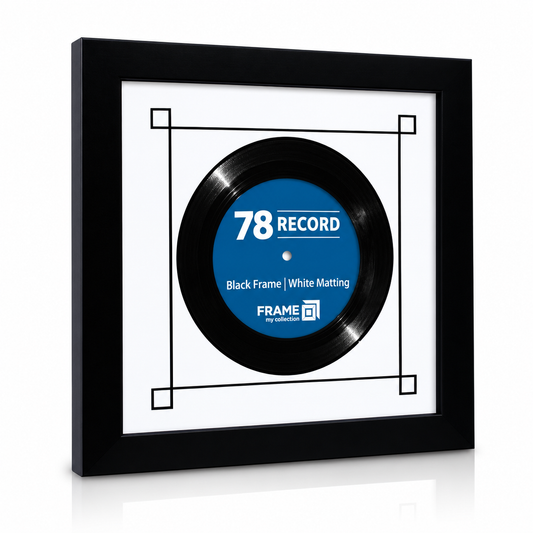 10" Vinyl Frame with Mat