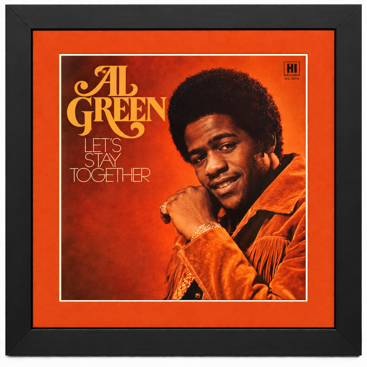 12" LP Record Album Frame for Sleeve with Mat (NO TRIM)