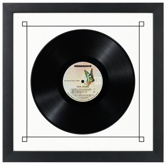12" LP Vinyl or Picture Disc Frame
