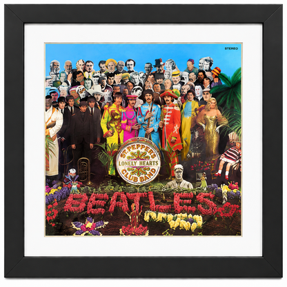 12" LP Record Album Frame for Sleeve with Mat (NO TRIM)