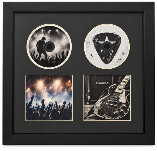 Double CD Frame with Inserts / Booklets