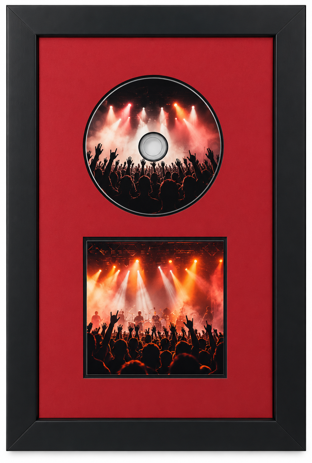 CD Disc and Insert / Booklet Frame Set