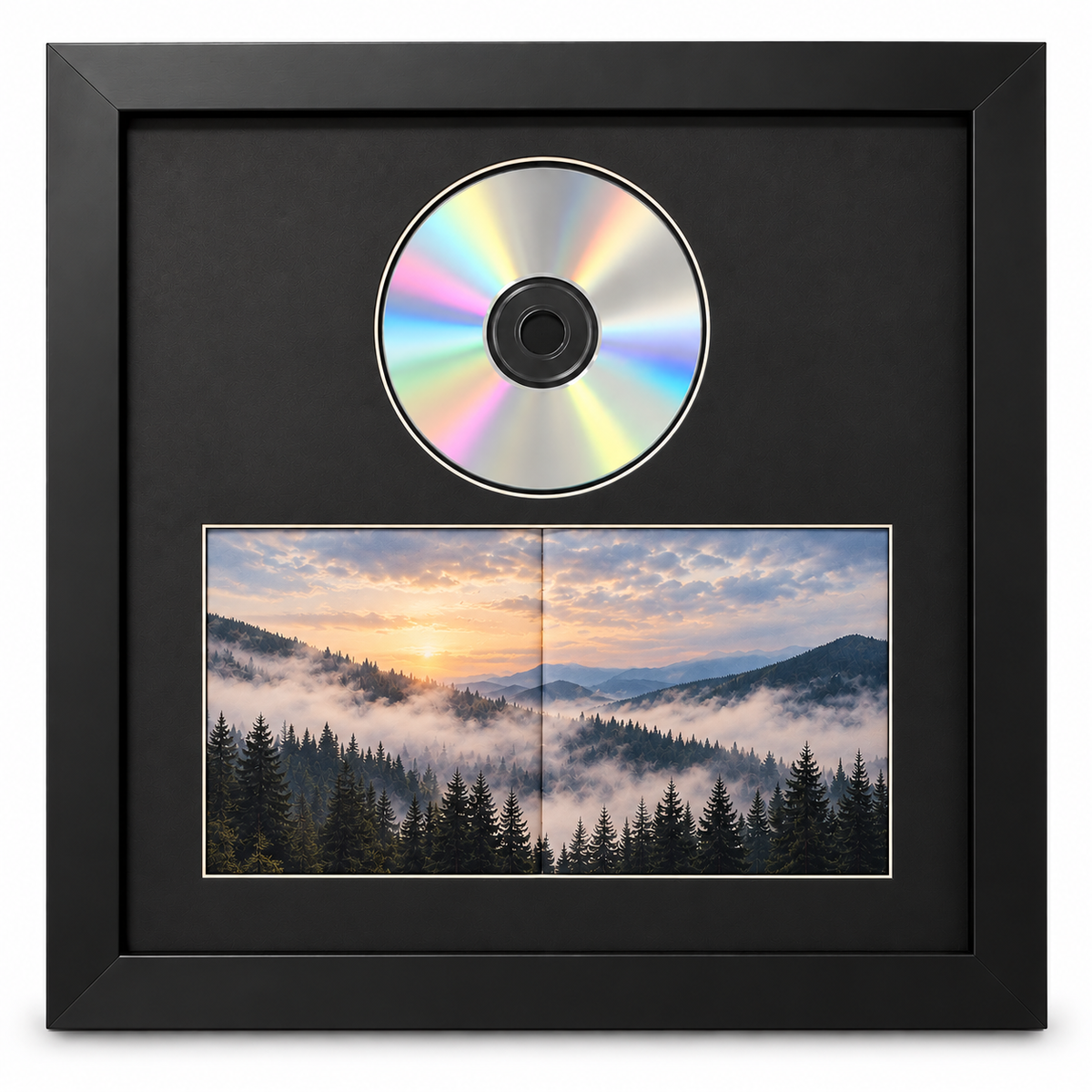 CD Frame with Double Insert / Booklet