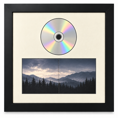 CD Frame with Double Insert / Booklet