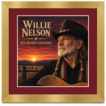 12" LP Record Album Frame for Sleeve with Mat (NO TRIM)