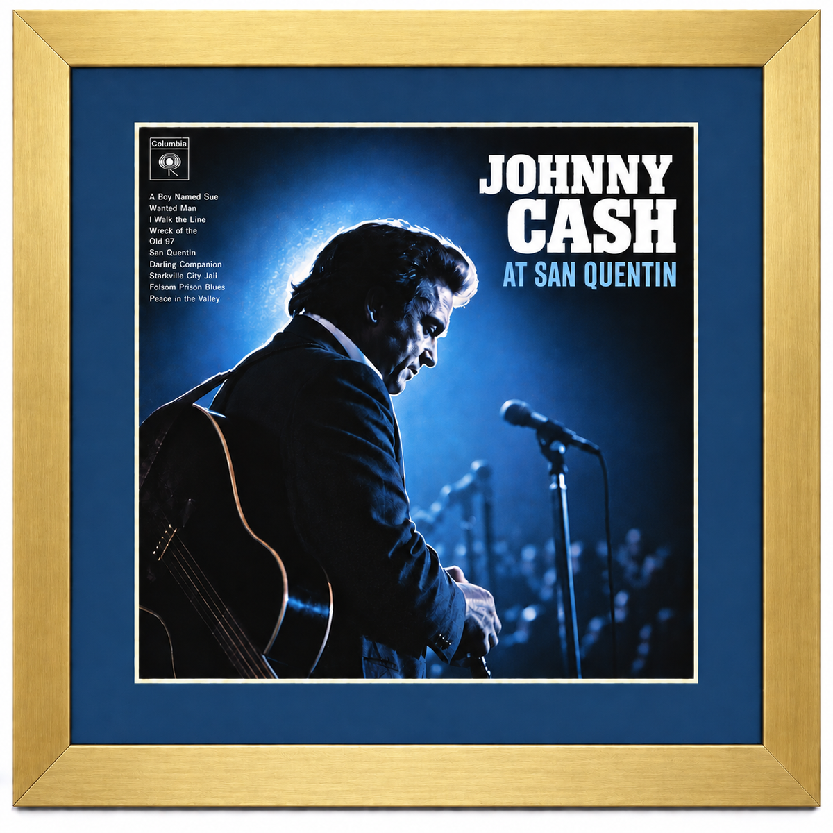 12" LP Record Album Frame for Sleeve with Mat (NO TRIM)