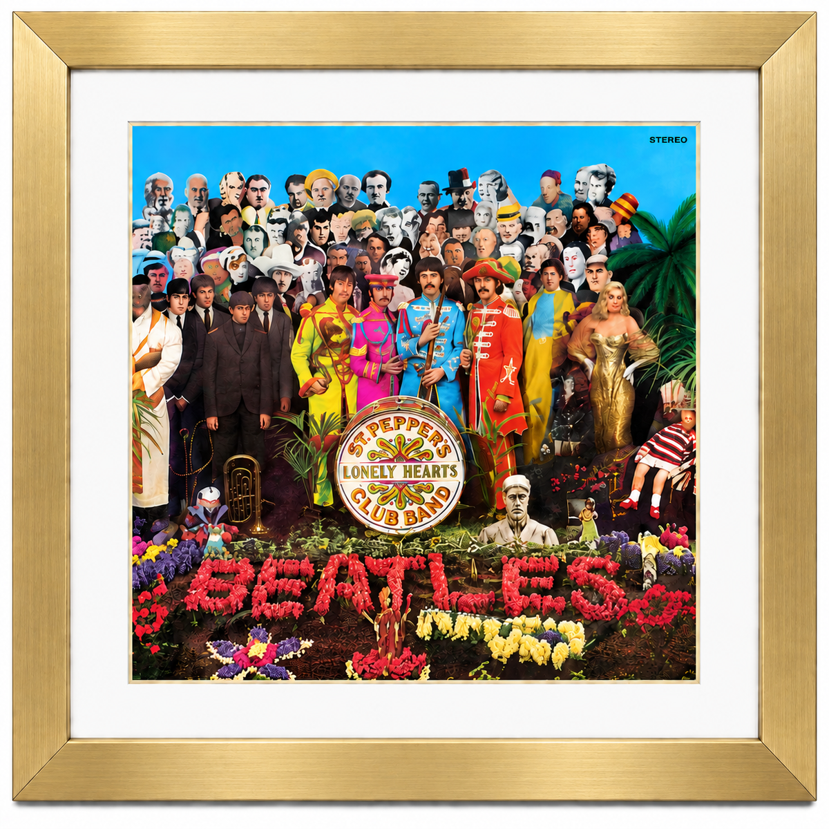 12" LP Record Album Frame for Sleeve with Mat (NO TRIM)