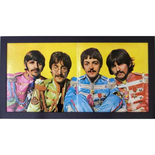 12" LP gatefold sleeve frame black frame