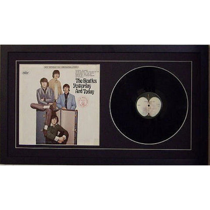 12" LP Record Album Frame with Sleeve black mat black frame