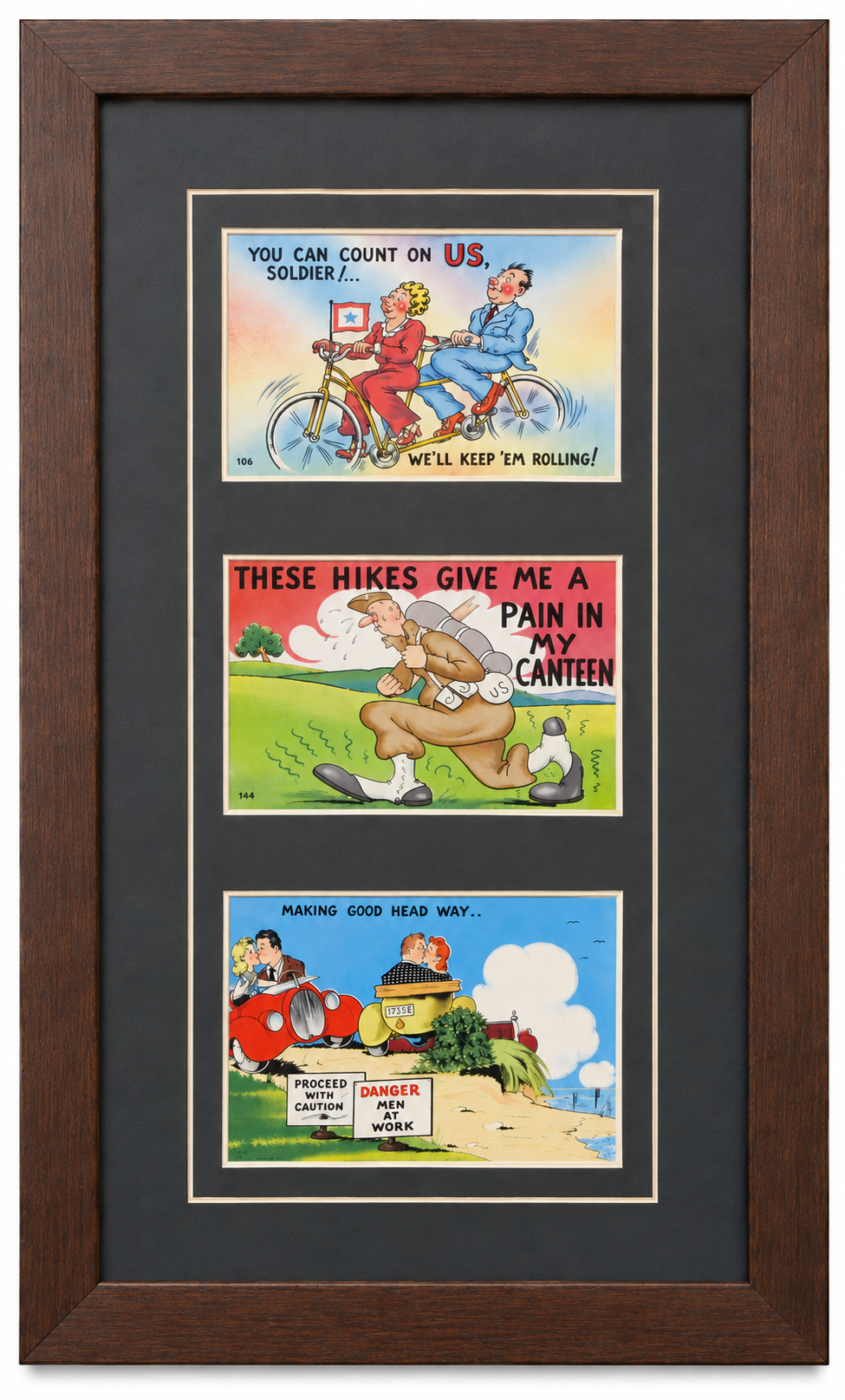 Three Postcard Frame