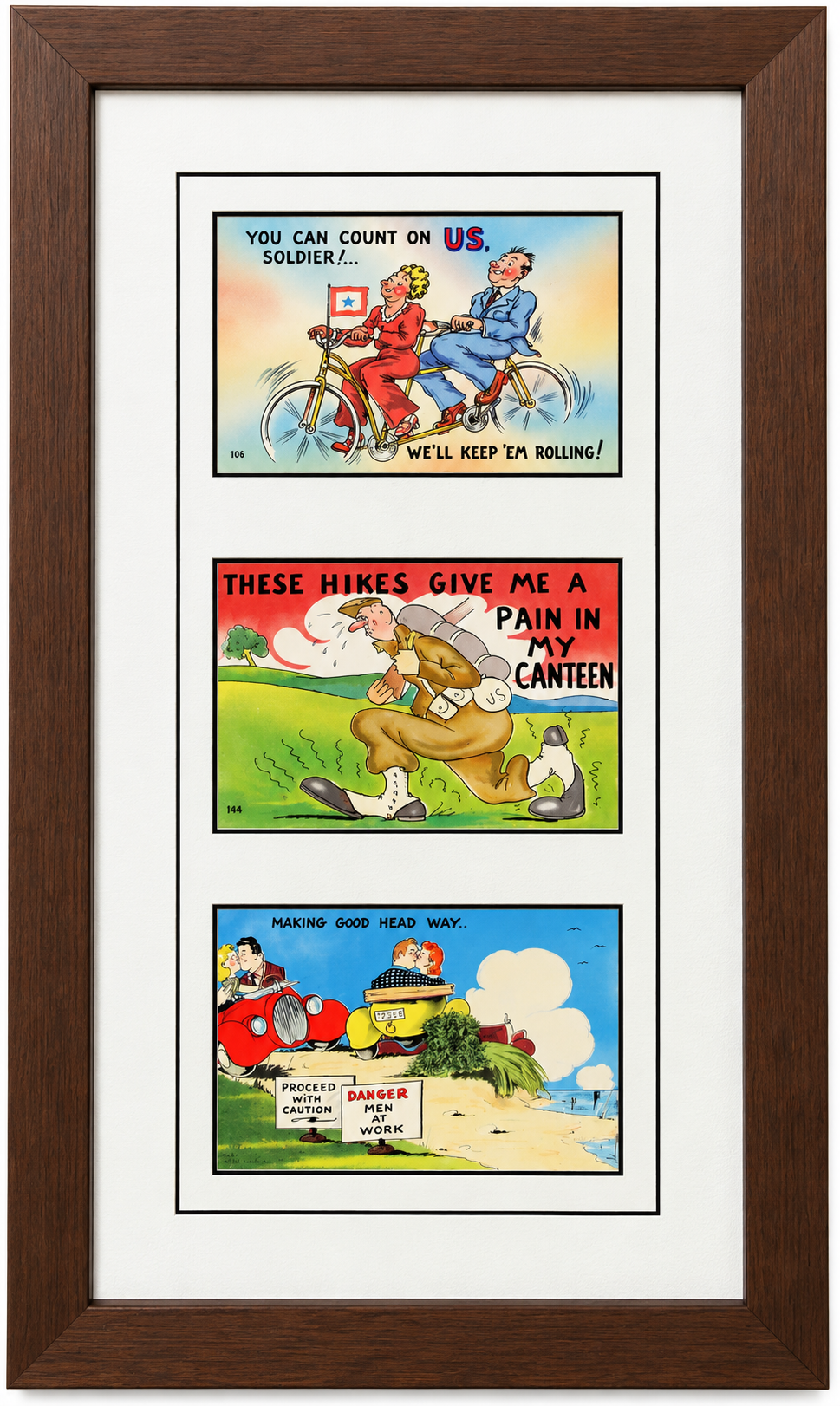 Three Postcard Frame