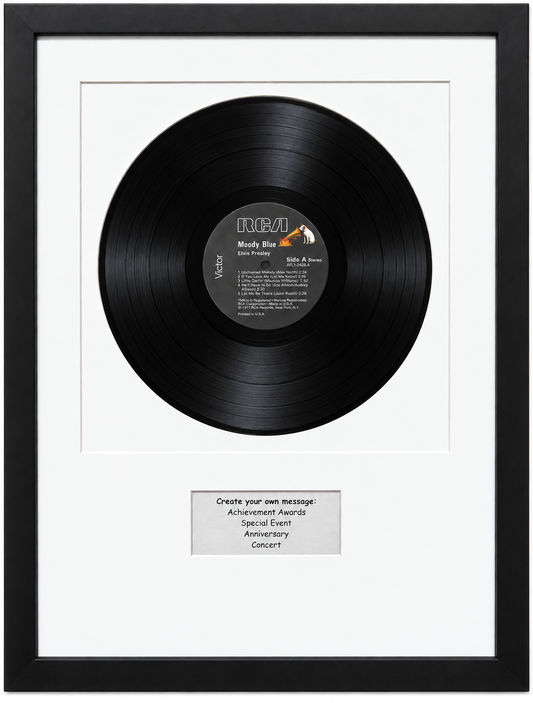 12" LP Record Album Frame with Personalized Message