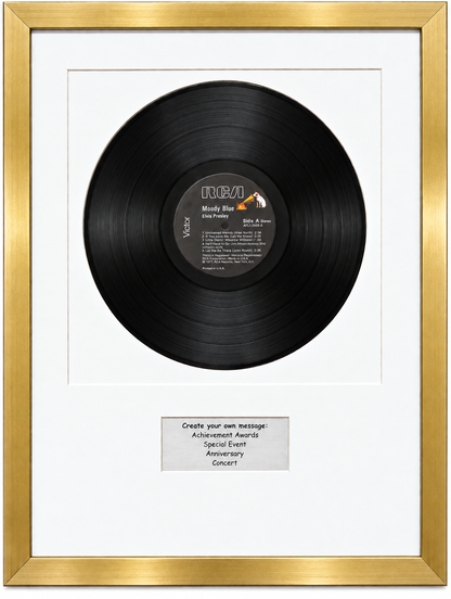 12" LP Record Album Frame with Personalized Message