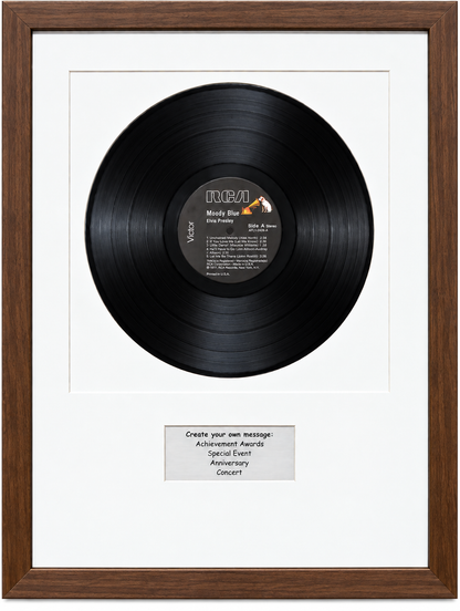 12" LP Record Album Frame with Personalized Message