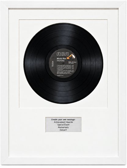 12" LP Record Album Frame with Personalized Message