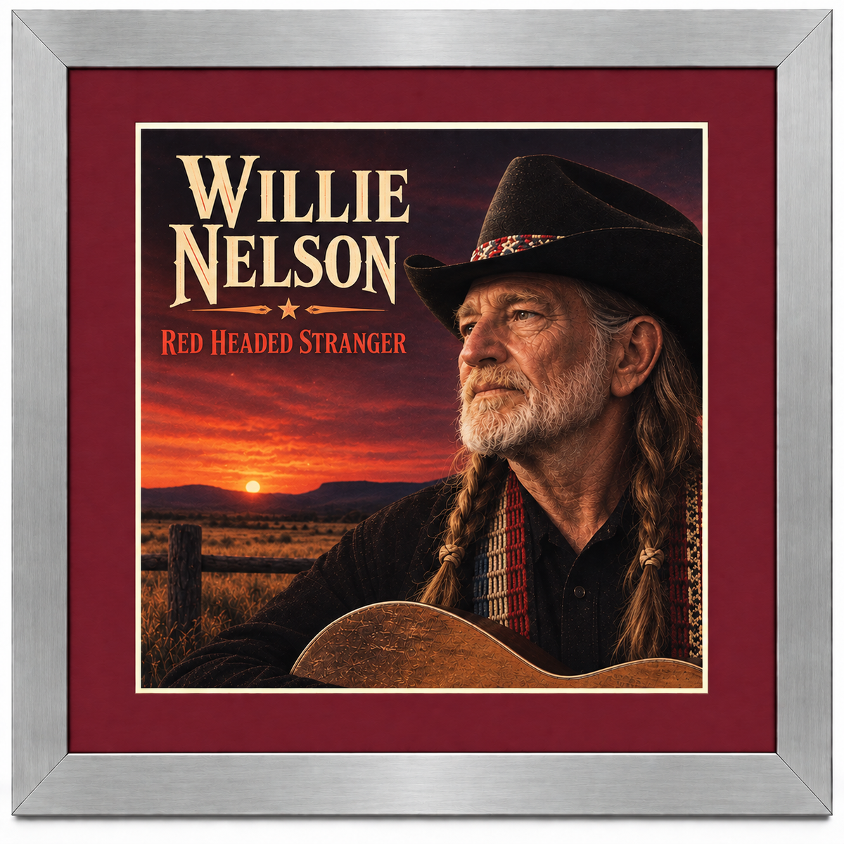 12" LP Record Album Frame for Sleeve with Mat (NO TRIM)