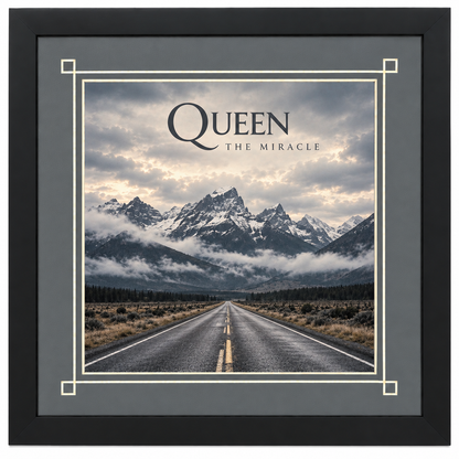 12" LP Record Album Frame for Sleeve with Mat