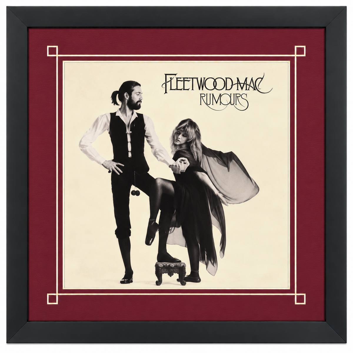 12" LP Record Album Frame for Sleeve with Mat