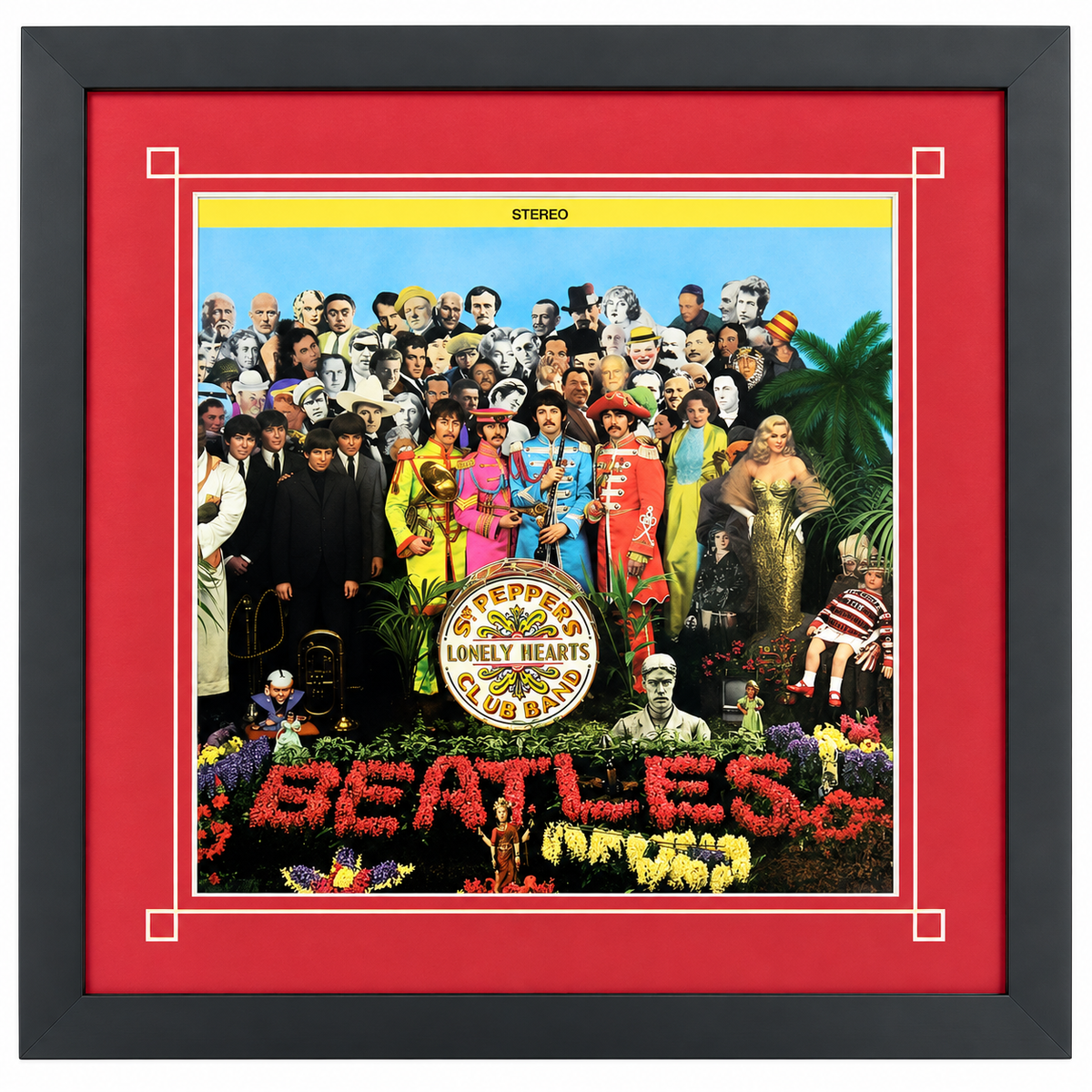 12" LP Record Album Frame for Sleeve with Mat