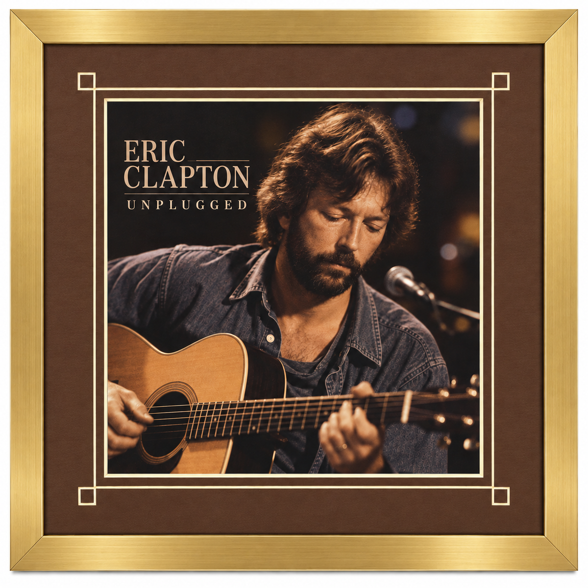 12" LP Record Album Frame for Sleeve with Mat