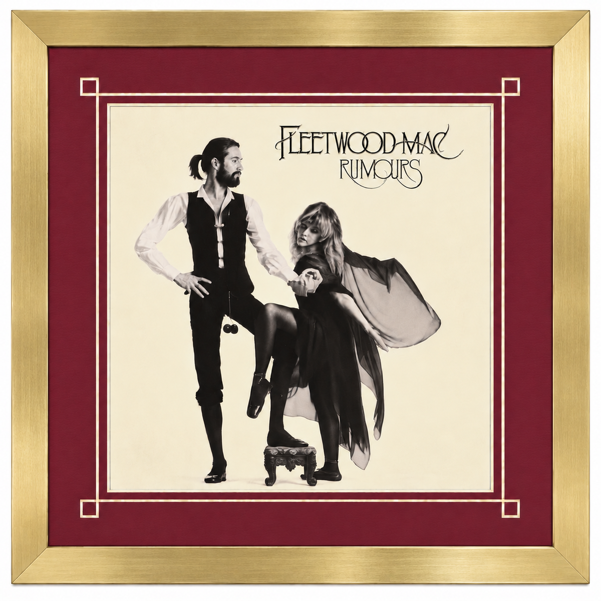 12" LP Record Album Frame for Sleeve with Mat