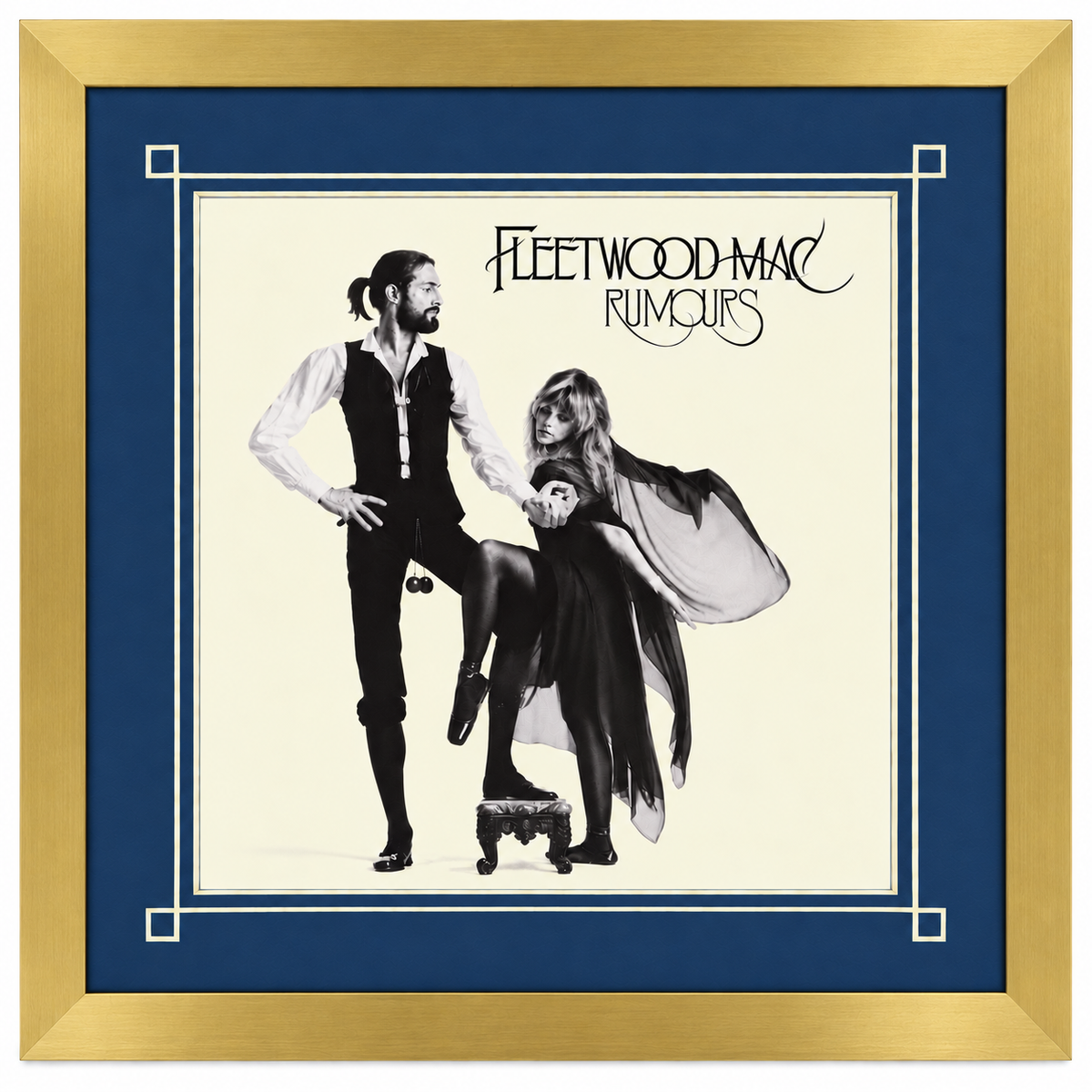 12" LP Record Album Frame for Sleeve with Mat