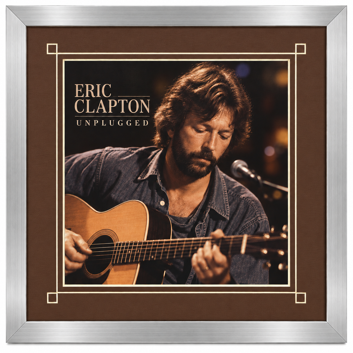 12" LP Record Album Frame for Sleeve with Mat