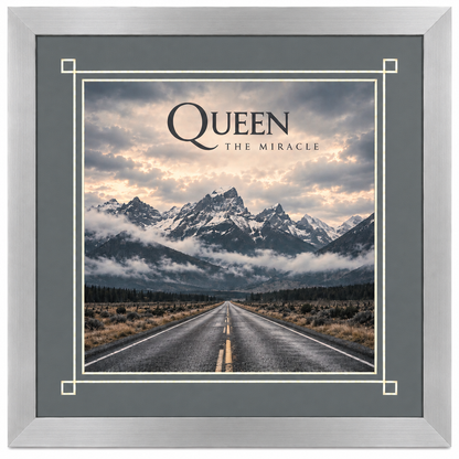 12" LP Record Album Frame for Sleeve with Mat