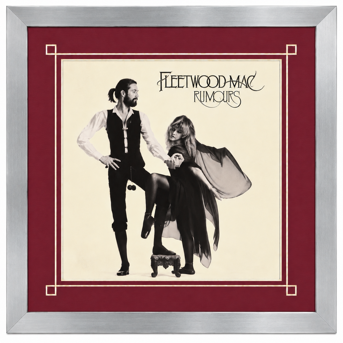 12" LP Record Album Frame for Sleeve with Mat