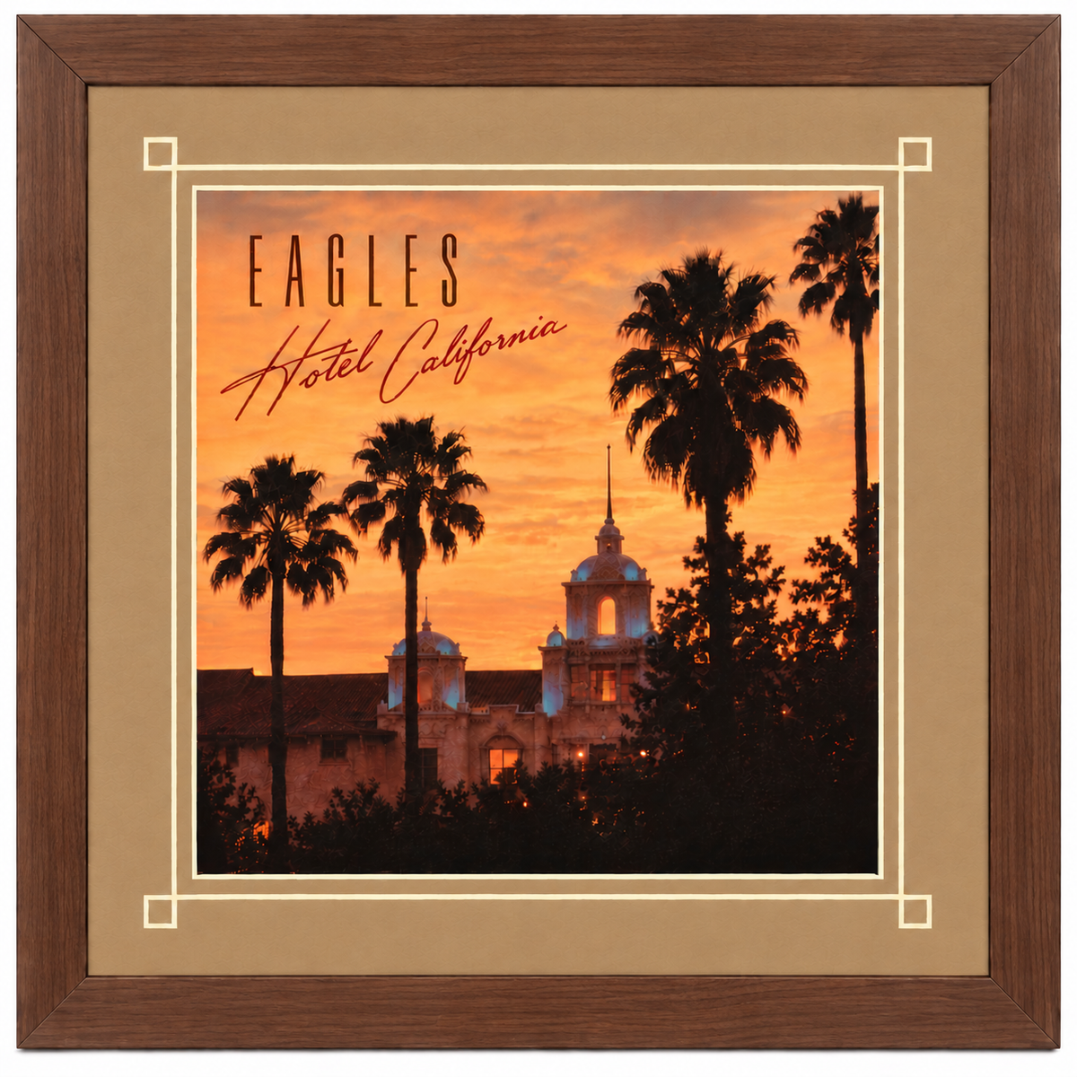 12" LP Record Album Frame for Sleeve with Mat