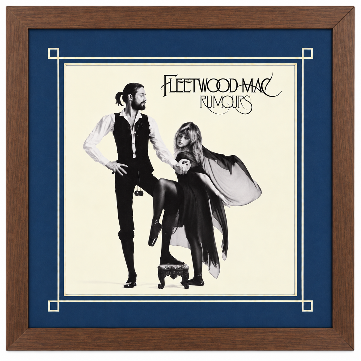 12" LP Record Album Frame for Sleeve with Mat