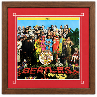12" LP Record Album Frame for Sleeve with Mat