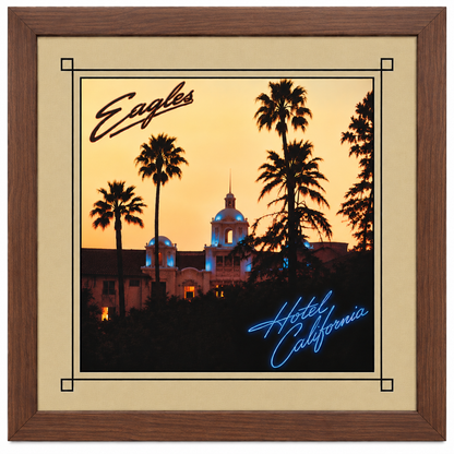 12" LP Record Album Frame for Sleeve with Mat