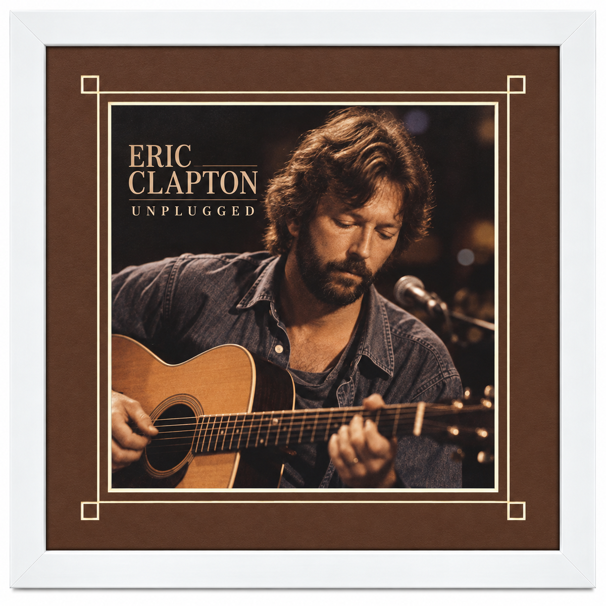 12" LP Record Album Frame for Sleeve with Mat