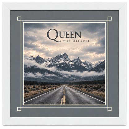 12" LP Record Album Frame for Sleeve with Mat